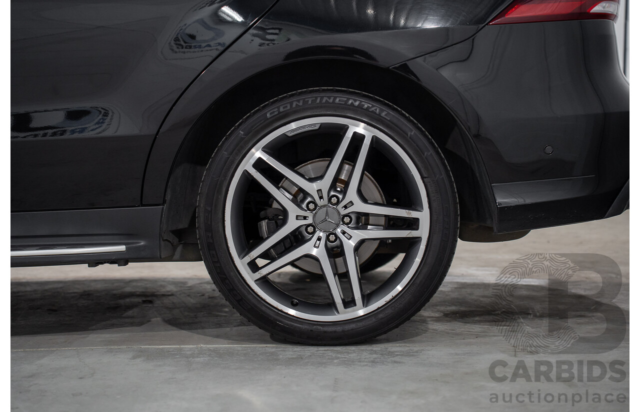 08/2016 Mercedes-Benz GLE 350d 4MATIC (AWD) 166 MY17 4D Wagon Obsidian Black Metallic Turbo Diesel V6 3.0L