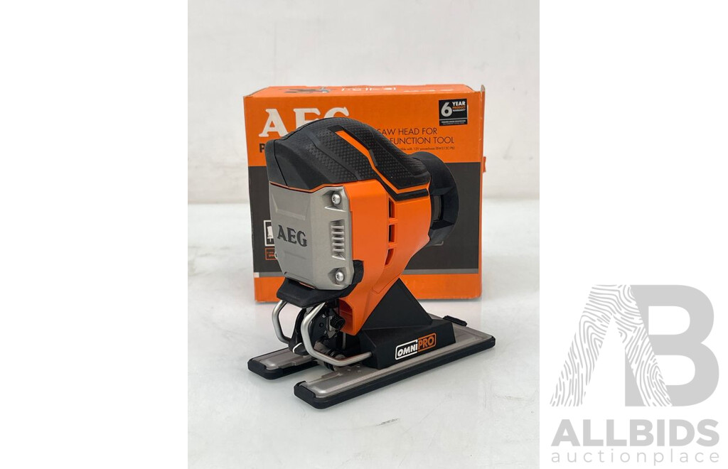AEG Jigsaw Head Attachment for Multi Function Tool - Brand New