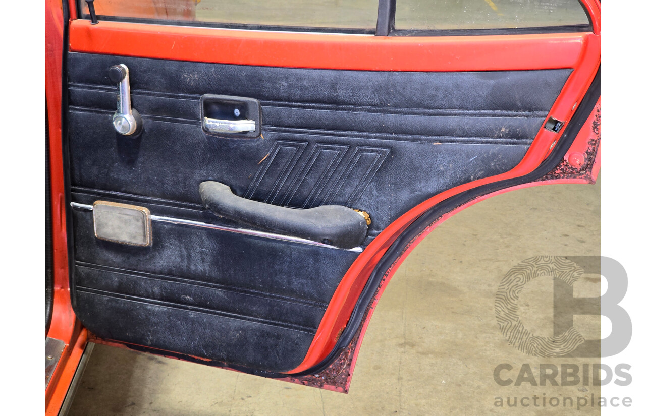 6/1975 Chrysler Valiant Lancer GL LA 1400 (A72) 4d Sedan Red 1.4L