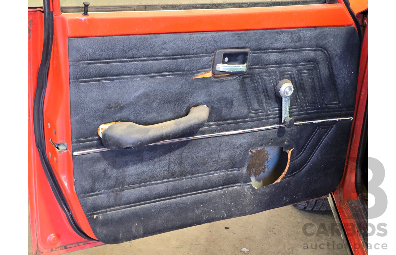 6/1975 Chrysler Valiant Lancer GL LA 1400 (A72) 4d Sedan Red 1.4L