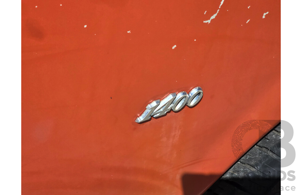 6/1975 Chrysler Valiant Lancer GL LA 1400 (A72) 4d Sedan Red 1.4L