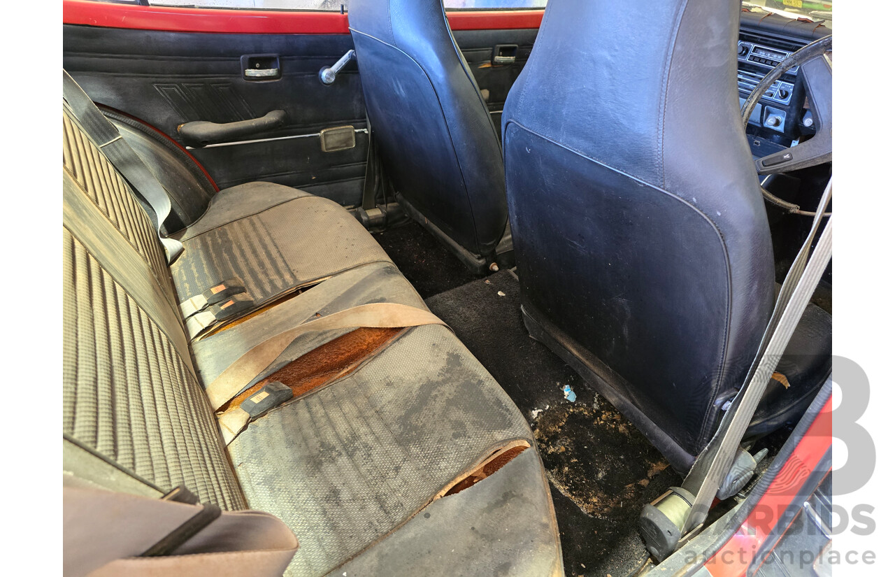 6/1975 Chrysler Valiant Lancer GL LA 1400 (A72) 4d Sedan Red 1.4L