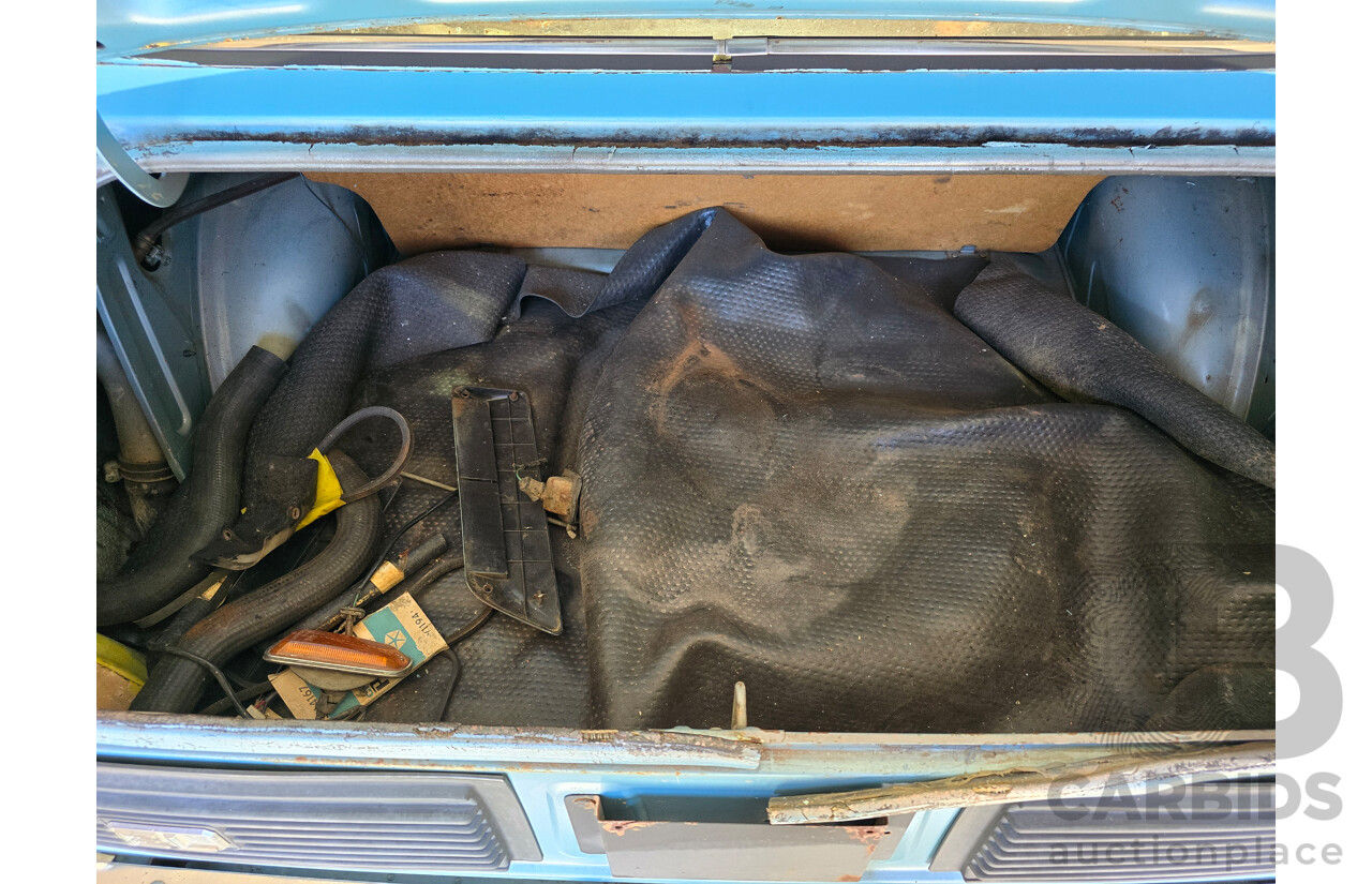 9/1974 Chrysler Valiant Lancer EL LA 1400 (A72) 2d Sedan Blue 1.4L