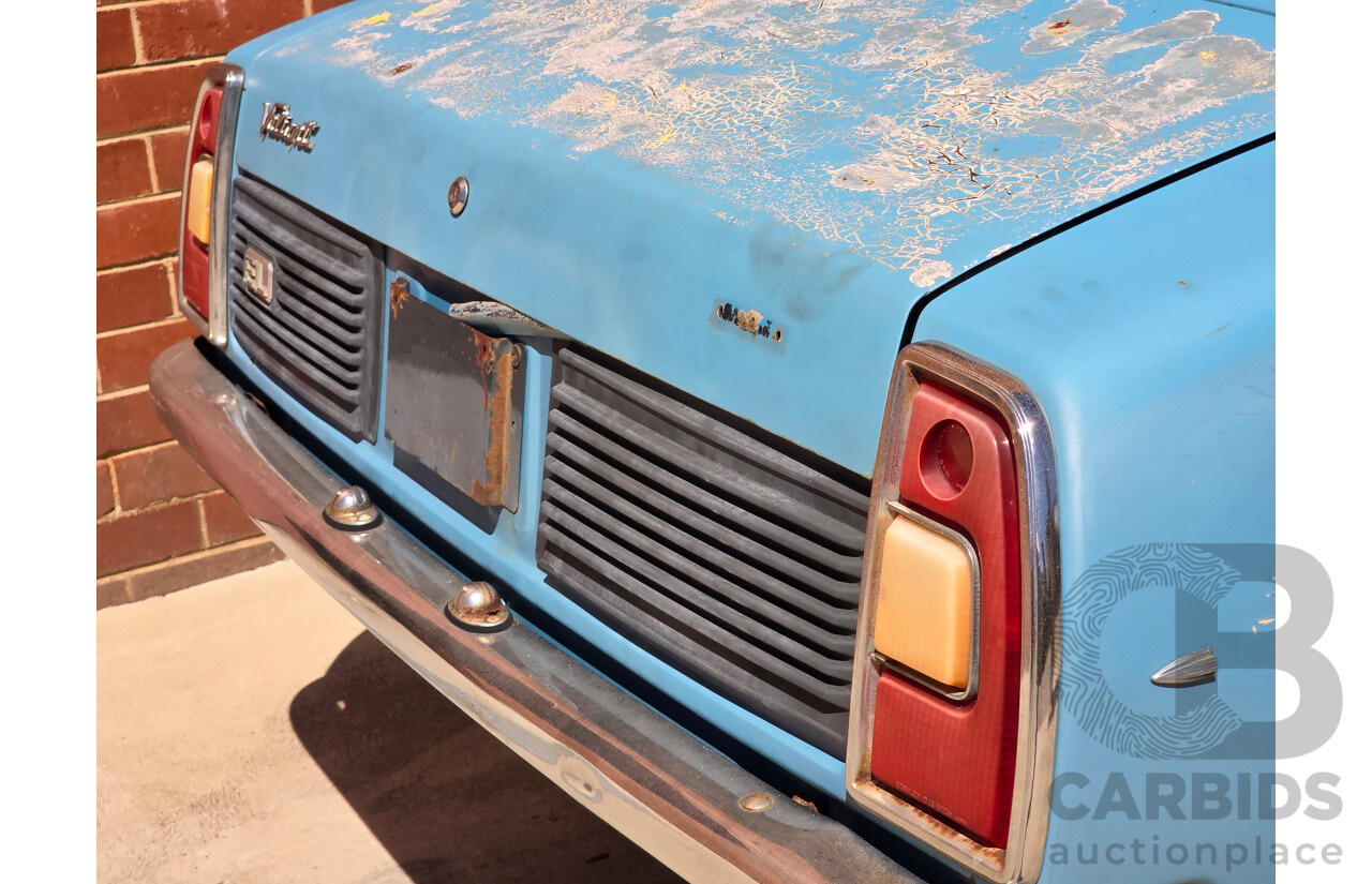 9/1974 Chrysler Valiant Lancer EL LA 1400 (A72) 2d Sedan Blue 1.4L