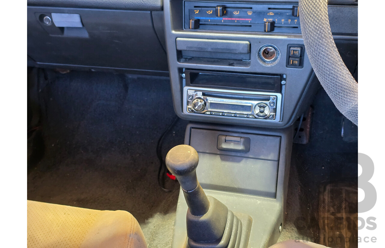 7/1988 Ford Laser TX3 KE 3d Hatchback Grey 1.6L