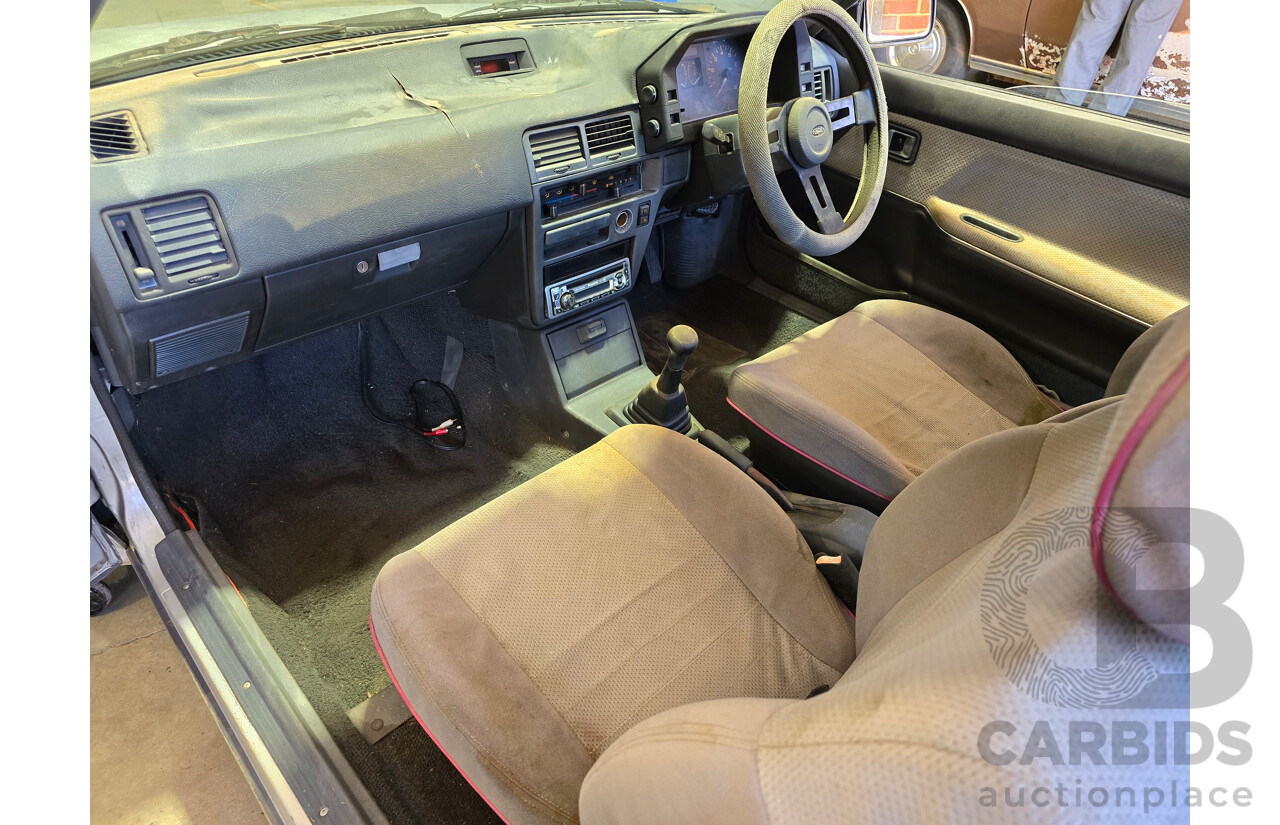 7/1988 Ford Laser TX3 KE 3d Hatchback Grey 1.6L