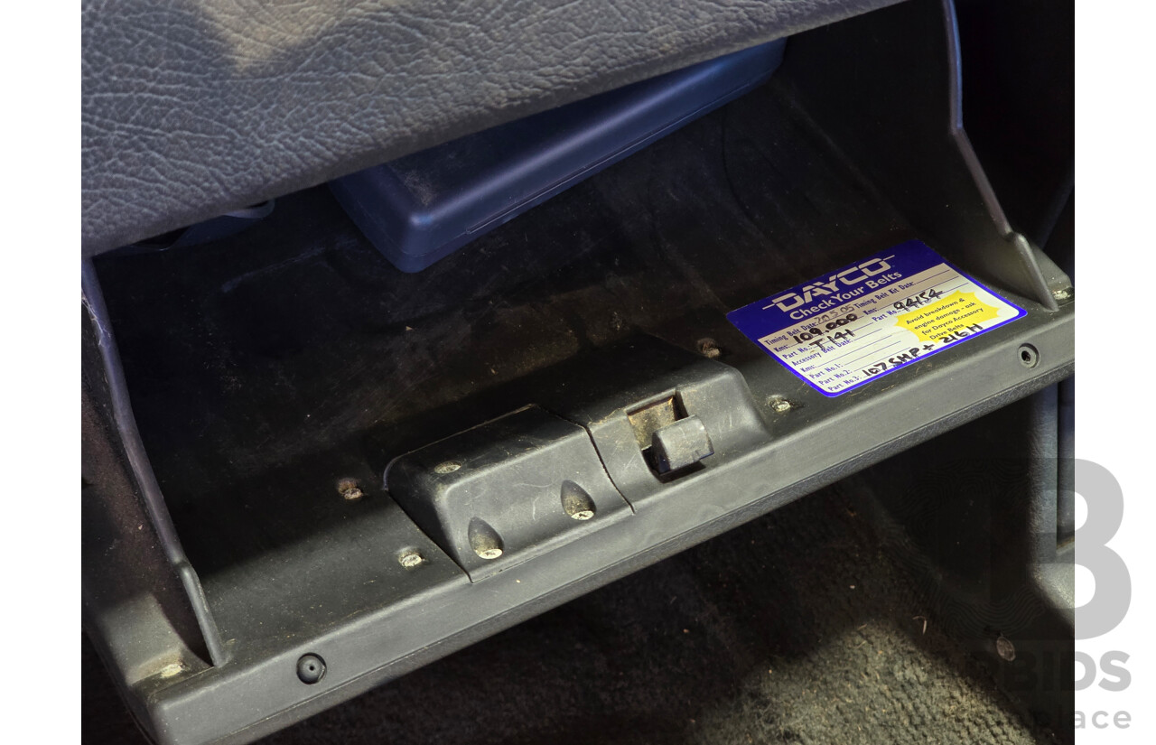 7/1988 Ford Laser TX3 KE 3d Hatchback Grey 1.6L