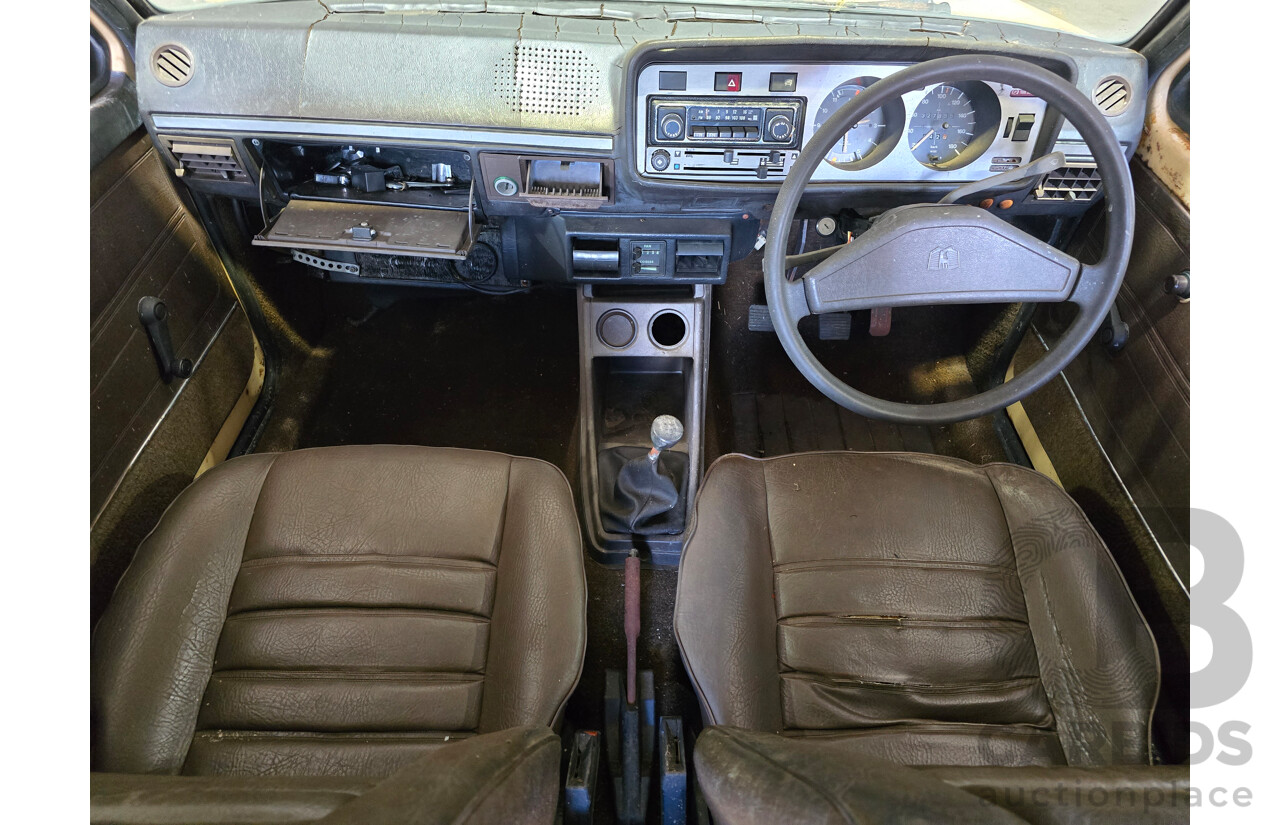 6/1979 Volkswagen Golf GLD Mk1 4d Hatchback Sunbrite Yellow Diesel 1.5L