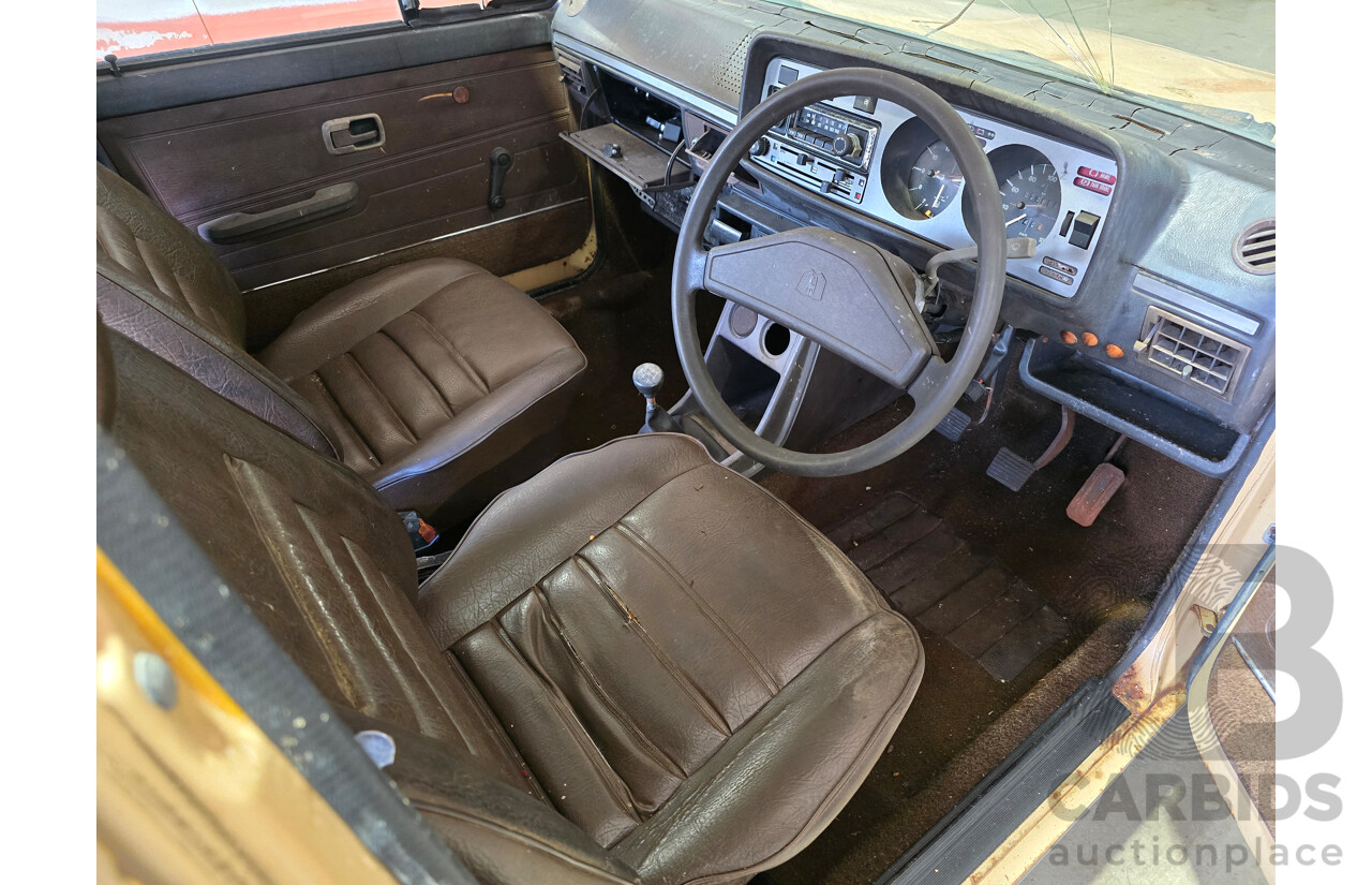 6/1979 Volkswagen Golf GLD Mk1 4d Hatchback Sunbrite Yellow Diesel 1.5L