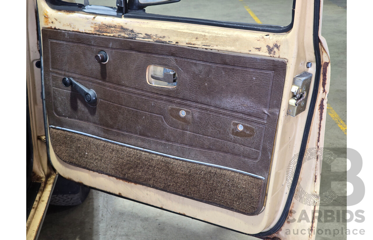 6/1979 Volkswagen Golf GLD Mk1 4d Hatchback Sunbrite Yellow Diesel 1.5L