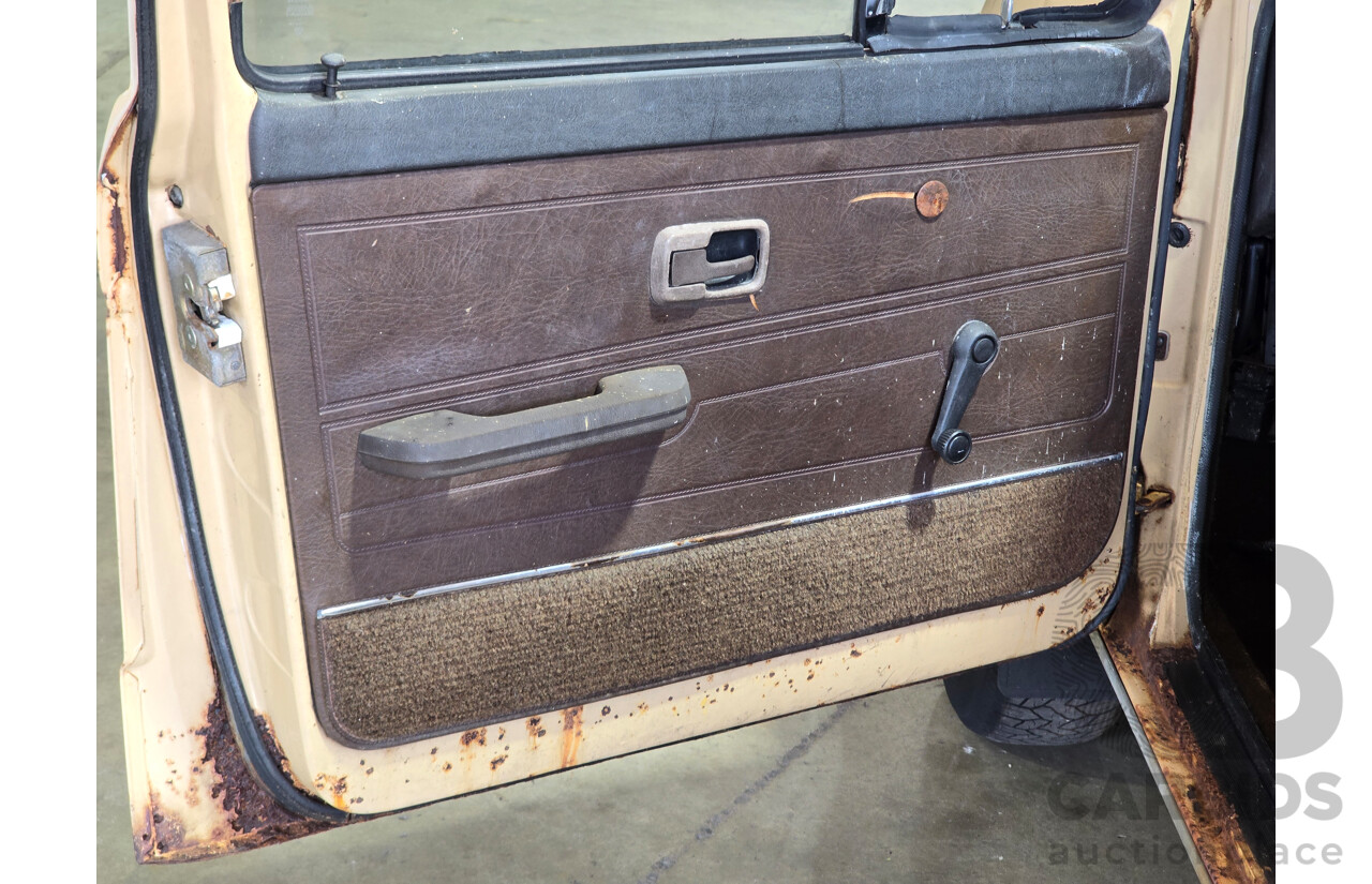 6/1979 Volkswagen Golf GLD Mk1 4d Hatchback Sunbrite Yellow Diesel 1.5L