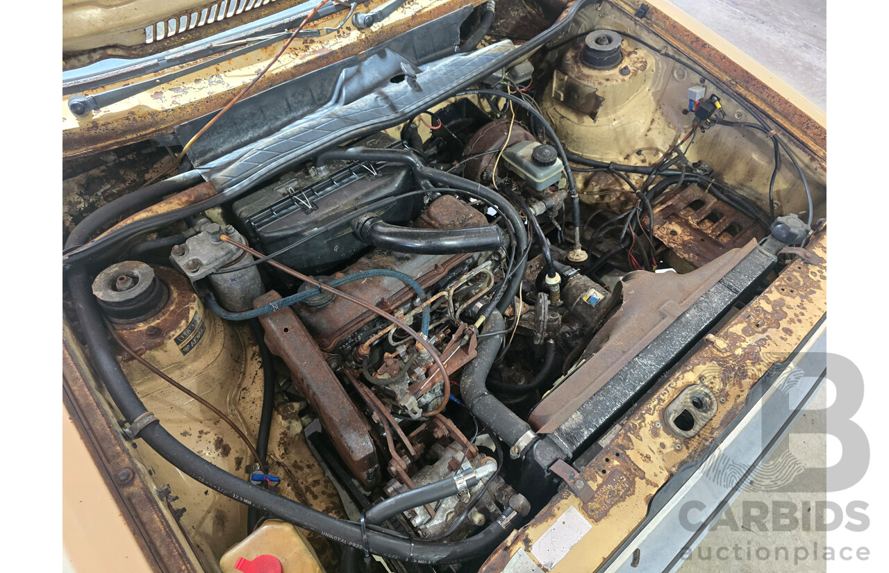 6/1979 Volkswagen Golf GLD Mk1 4d Hatchback Sunbrite Yellow Diesel 1.5L