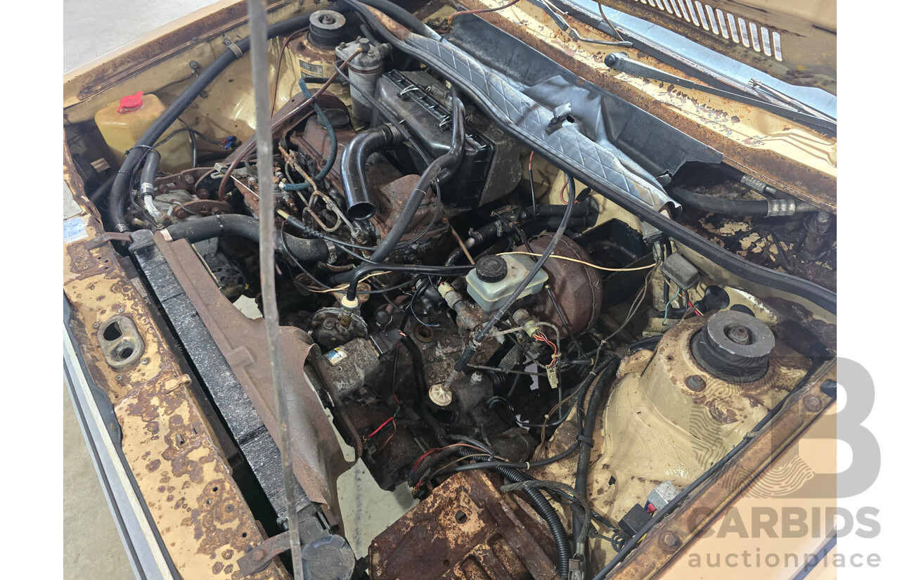 6/1979 Volkswagen Golf GLD Mk1 4d Hatchback Sunbrite Yellow Diesel 1.5L