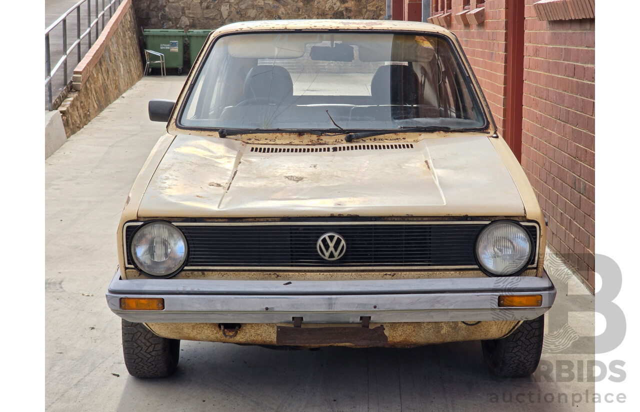 6/1979 Volkswagen Golf GLD Mk1 4d Hatchback Sunbrite Yellow Diesel 1.5L