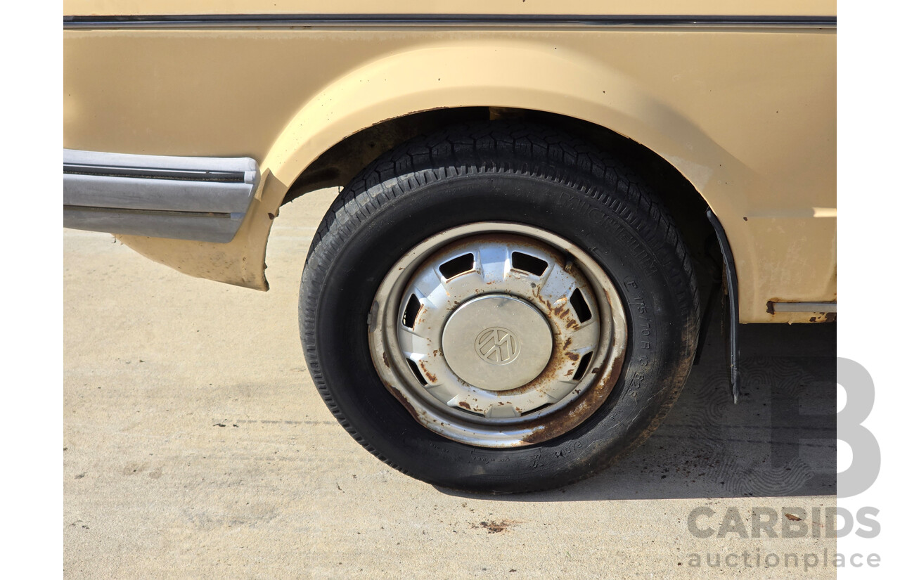 6/1979 Volkswagen Golf GLD Mk1 4d Hatchback Sunbrite Yellow Diesel 1.5L