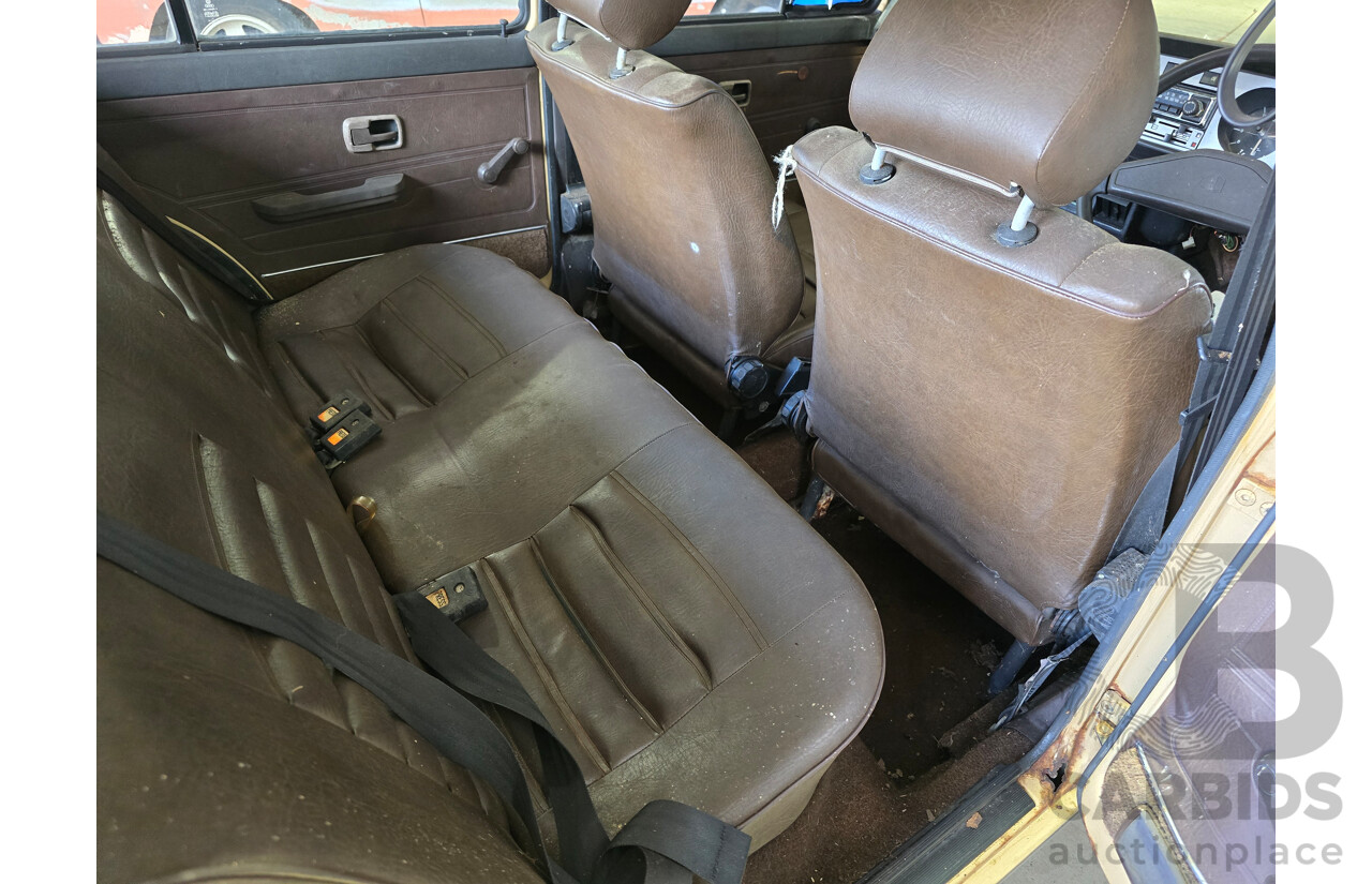 6/1979 Volkswagen Golf GLD Mk1 4d Hatchback Sunbrite Yellow Diesel 1.5L