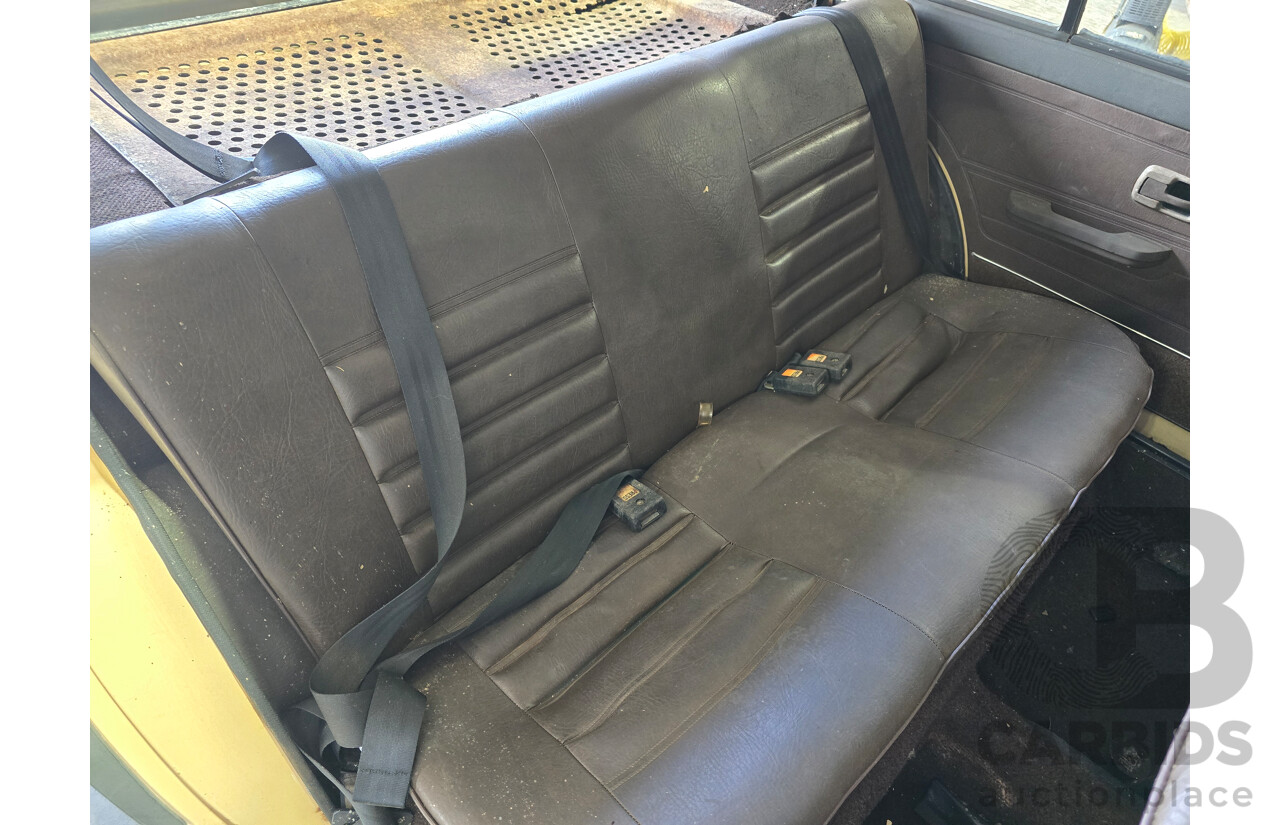 6/1979 Volkswagen Golf GLD Mk1 4d Hatchback Sunbrite Yellow Diesel 1.5L