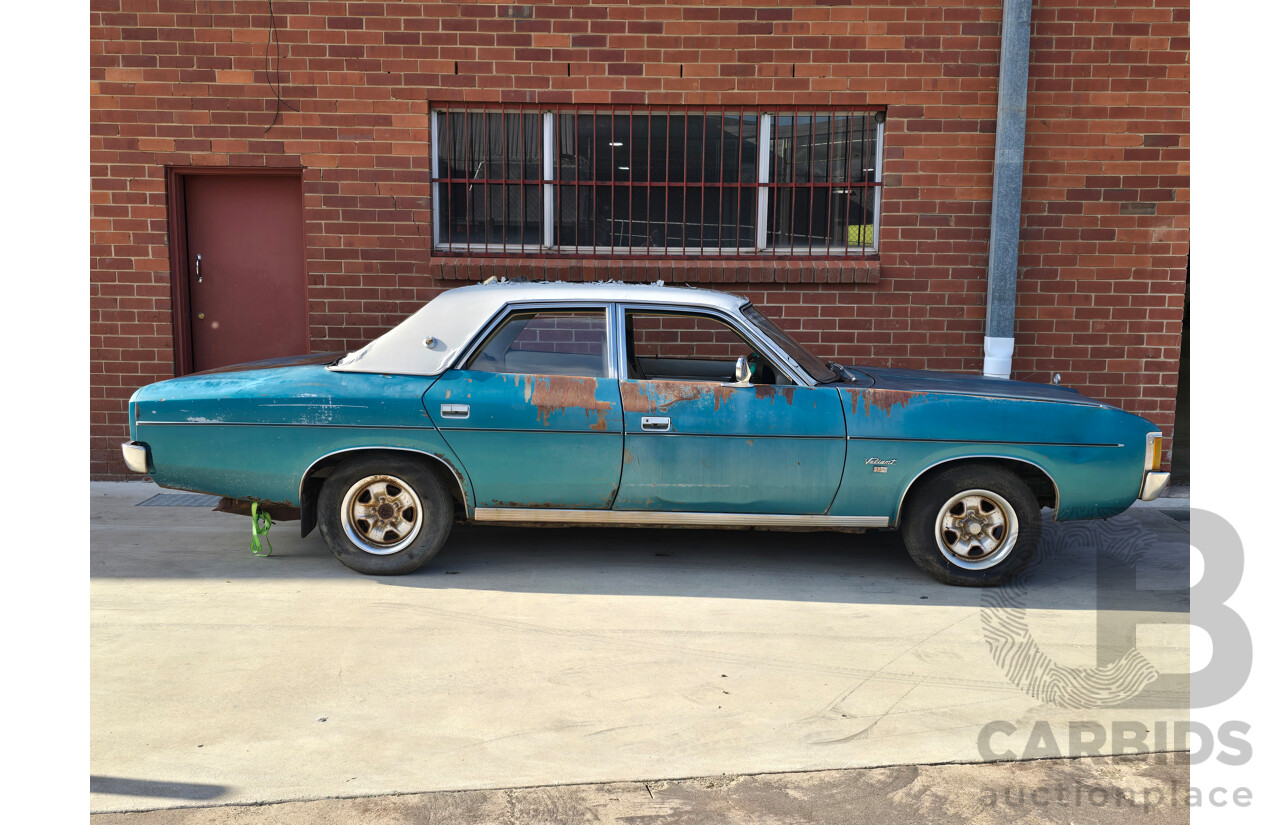 9/1976 Chrysler Valiant VK Regal 4d Sedan Crystal Turquoise V8 5.2L