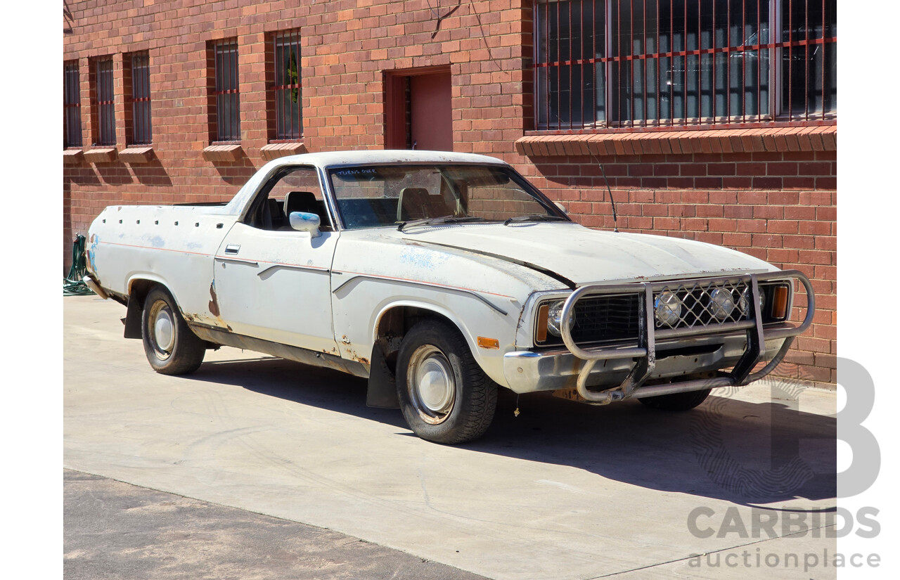 9/1978 Ford XC Falcon 2d Utility Sno White 3.3L