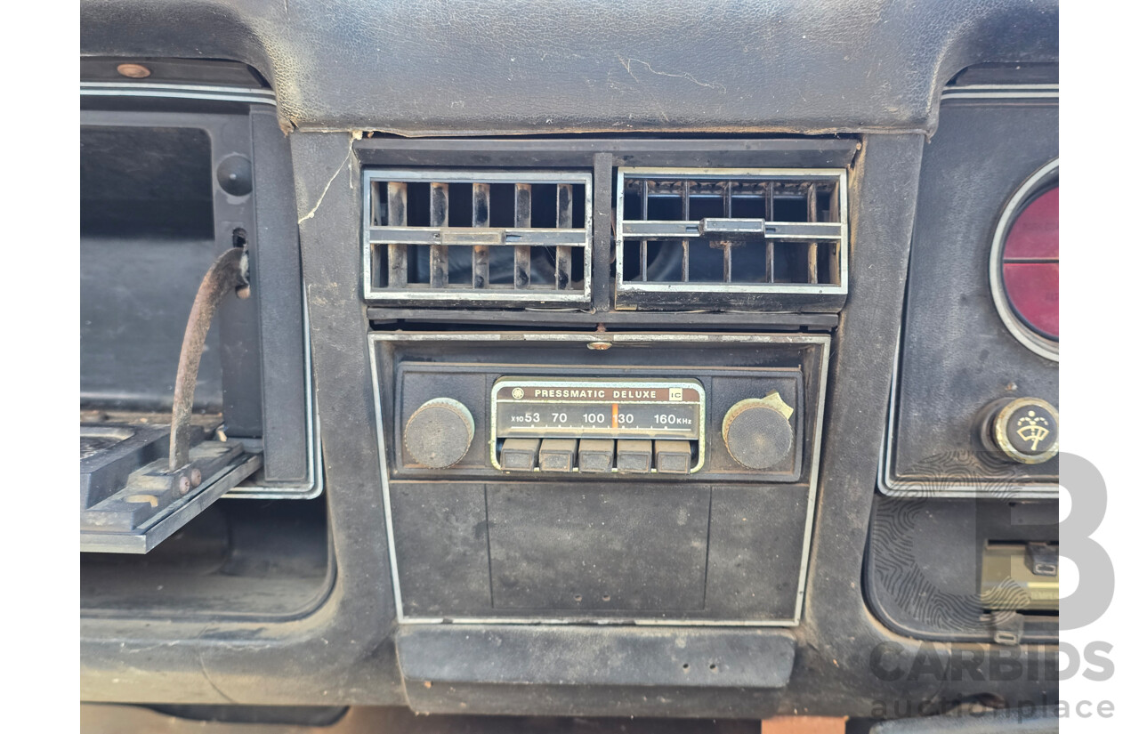 9/1978 Ford XC Falcon 2d Utility Sno White 3.3L