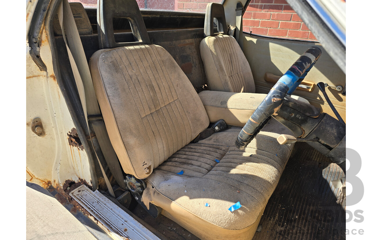 9/1978 Ford XC Falcon 2d Utility Sno White 3.3L