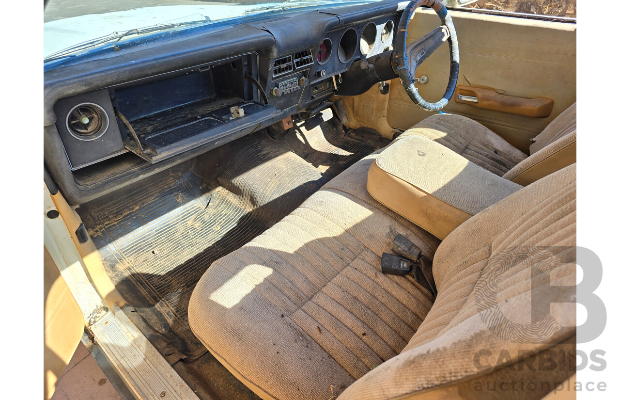 9/1978 Ford XC Falcon 2d Utility Sno White 3.3L