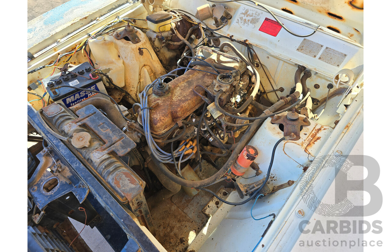 9/1978 Ford XC Falcon 2d Utility Sno White 3.3L