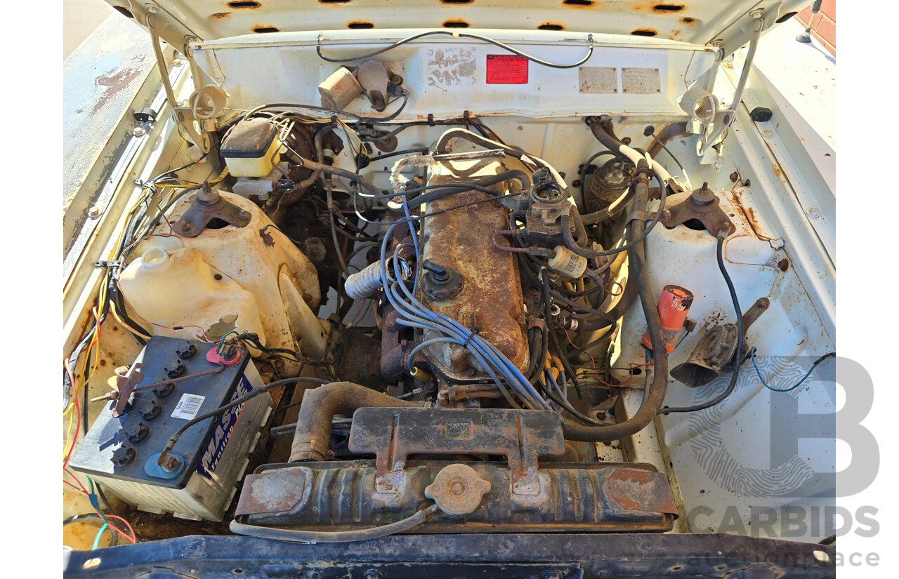 9/1978 Ford XC Falcon 2d Utility Sno White 3.3L