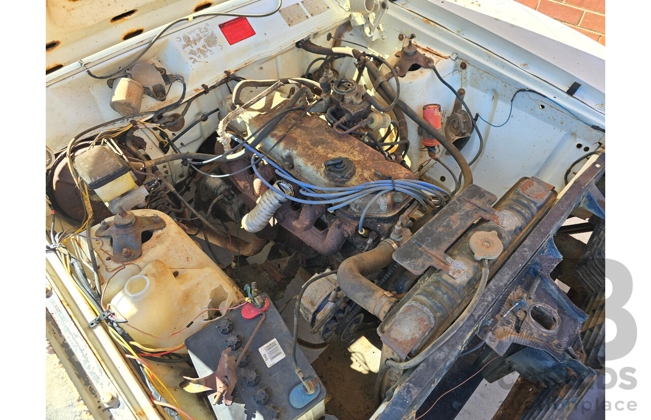 9/1978 Ford XC Falcon 2d Utility Sno White 3.3L