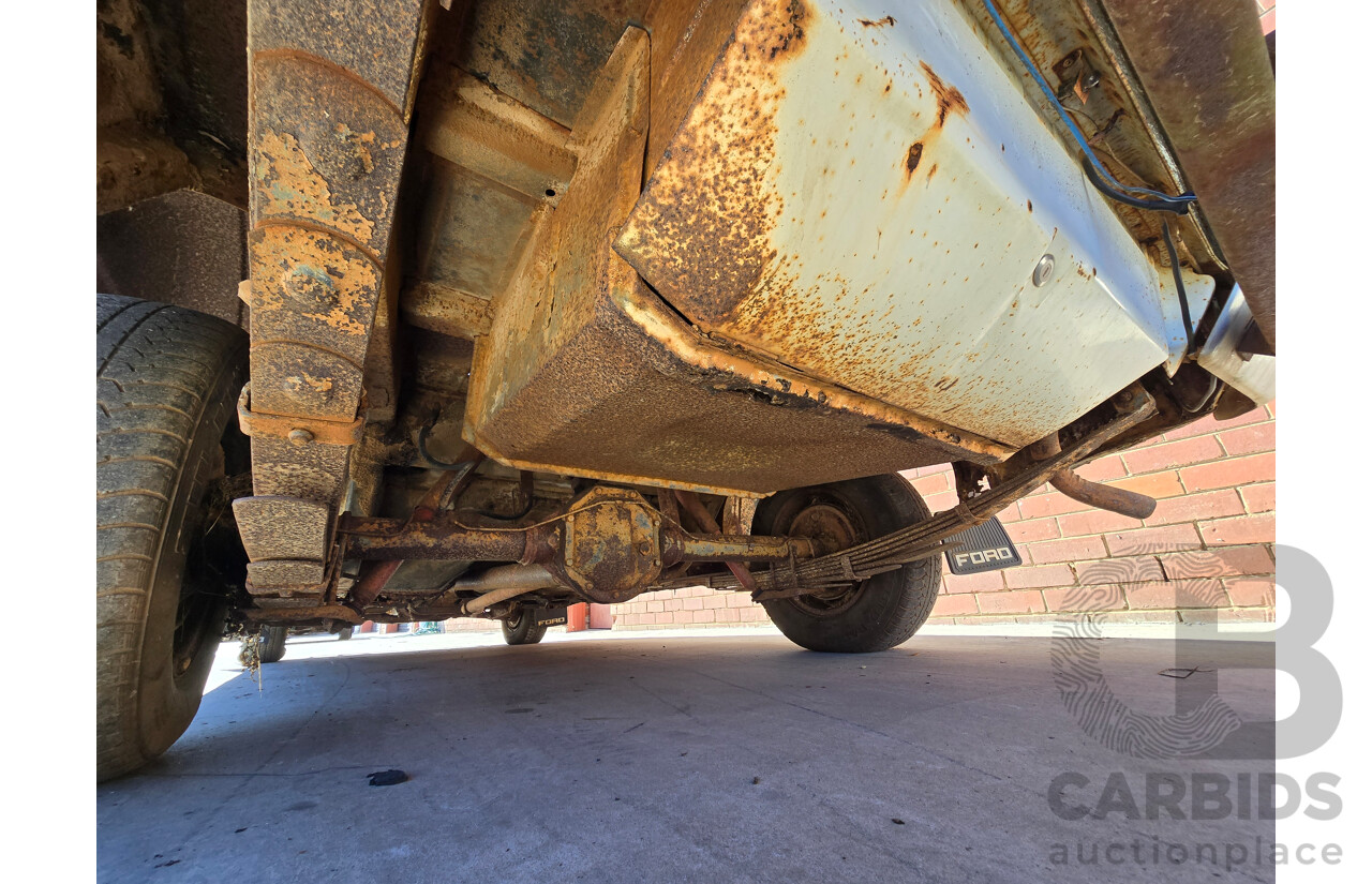 9/1978 Ford XC Falcon 2d Utility Sno White 3.3L