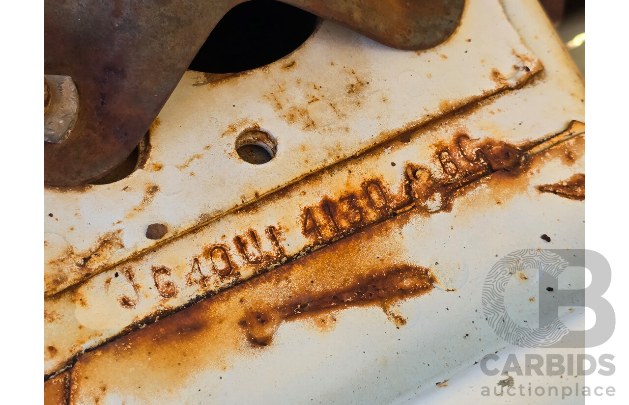 9/1978 Ford XC Falcon 2d Utility Sno White 3.3L