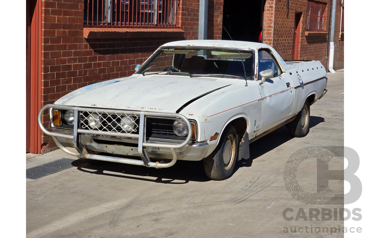 9/1978 Ford XC Falcon 2d Utility Sno White 3.3L