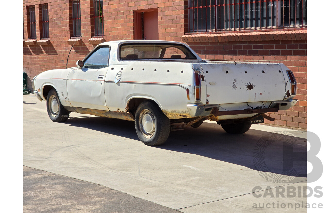9/1978 Ford XC Falcon 2d Utility Sno White 3.3L
