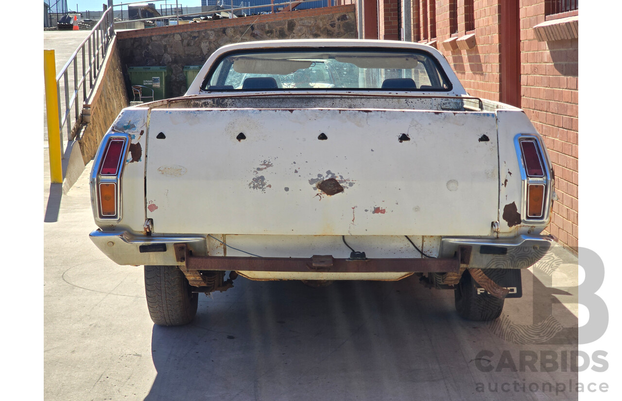 9/1978 Ford XC Falcon 2d Utility Sno White 3.3L