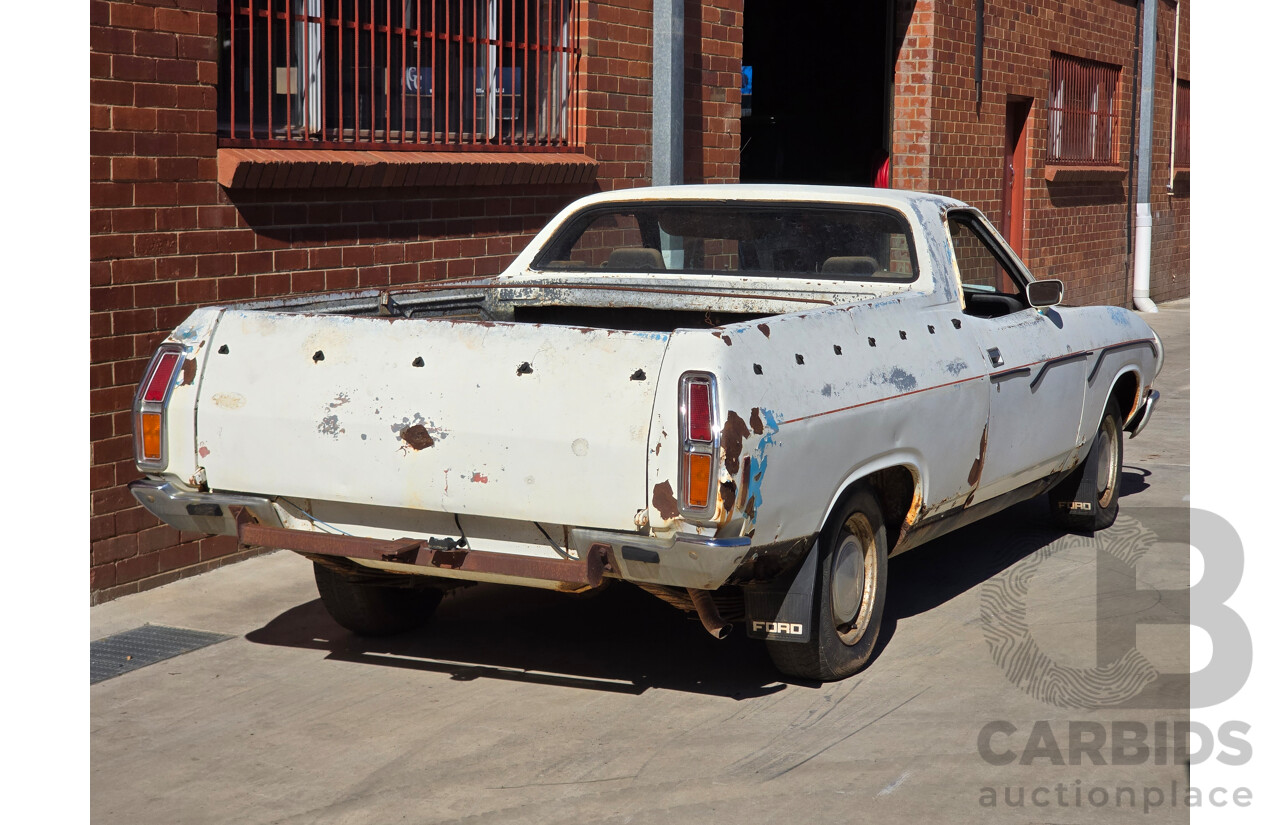 9/1978 Ford XC Falcon 2d Utility Sno White 3.3L