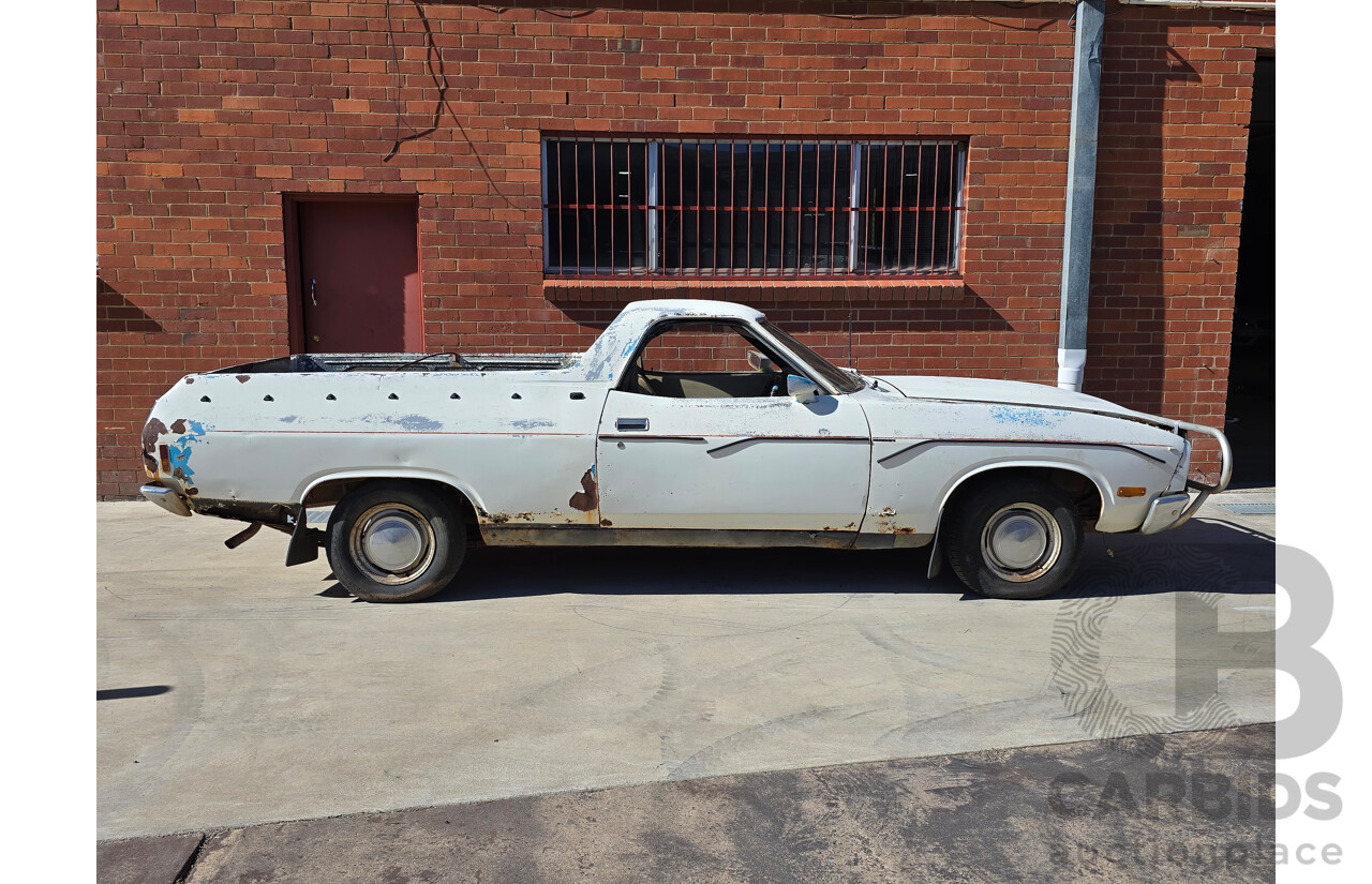 9/1978 Ford XC Falcon 2d Utility Sno White 3.3L