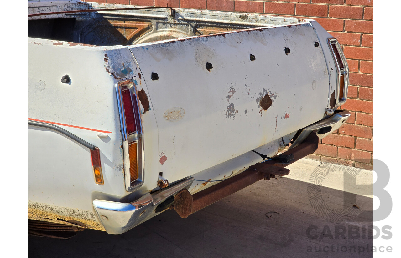 9/1978 Ford XC Falcon 2d Utility Sno White 3.3L