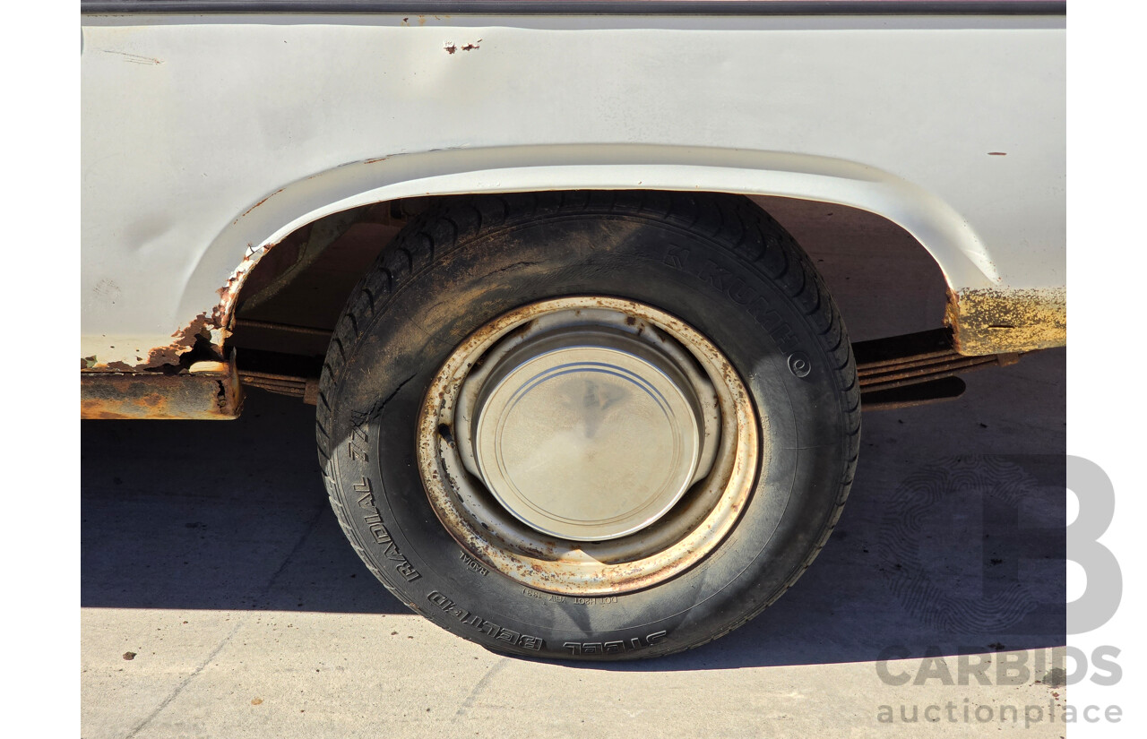 9/1978 Ford XC Falcon 2d Utility Sno White 3.3L