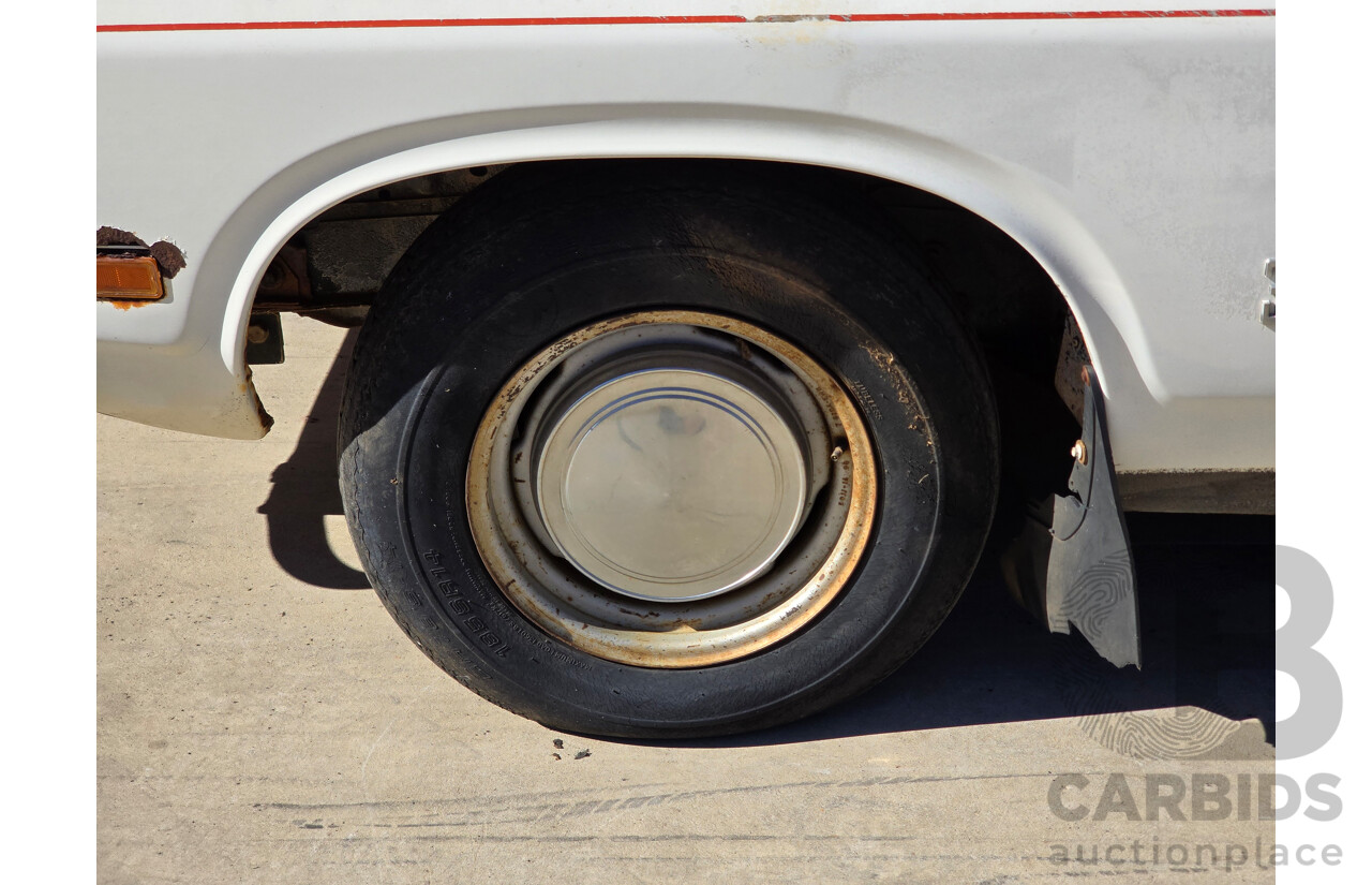 9/1978 Ford XC Falcon 2d Utility Sno White 3.3L