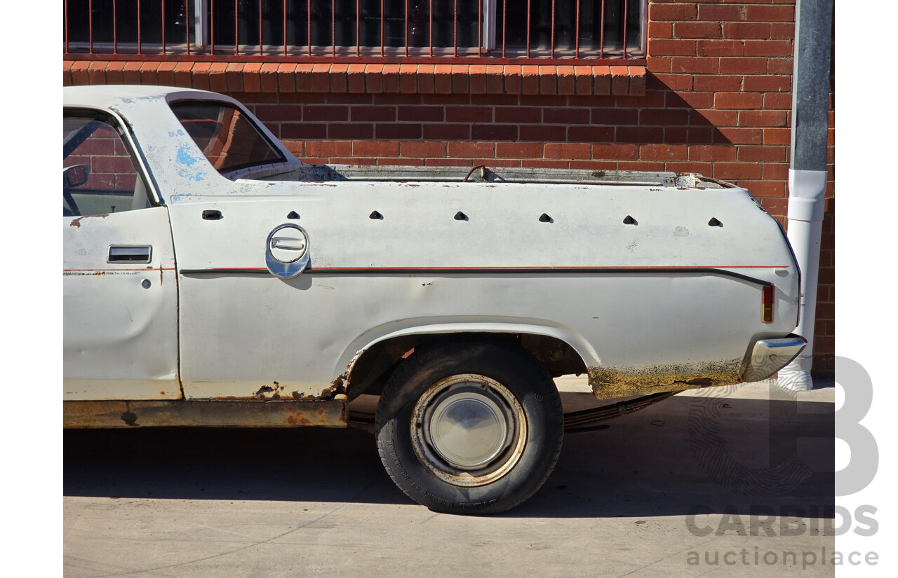 9/1978 Ford XC Falcon 2d Utility Sno White 3.3L