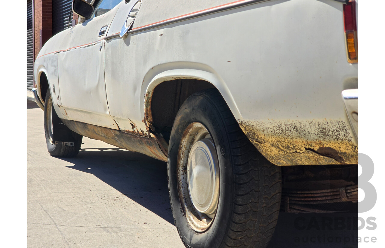 9/1978 Ford XC Falcon 2d Utility Sno White 3.3L
