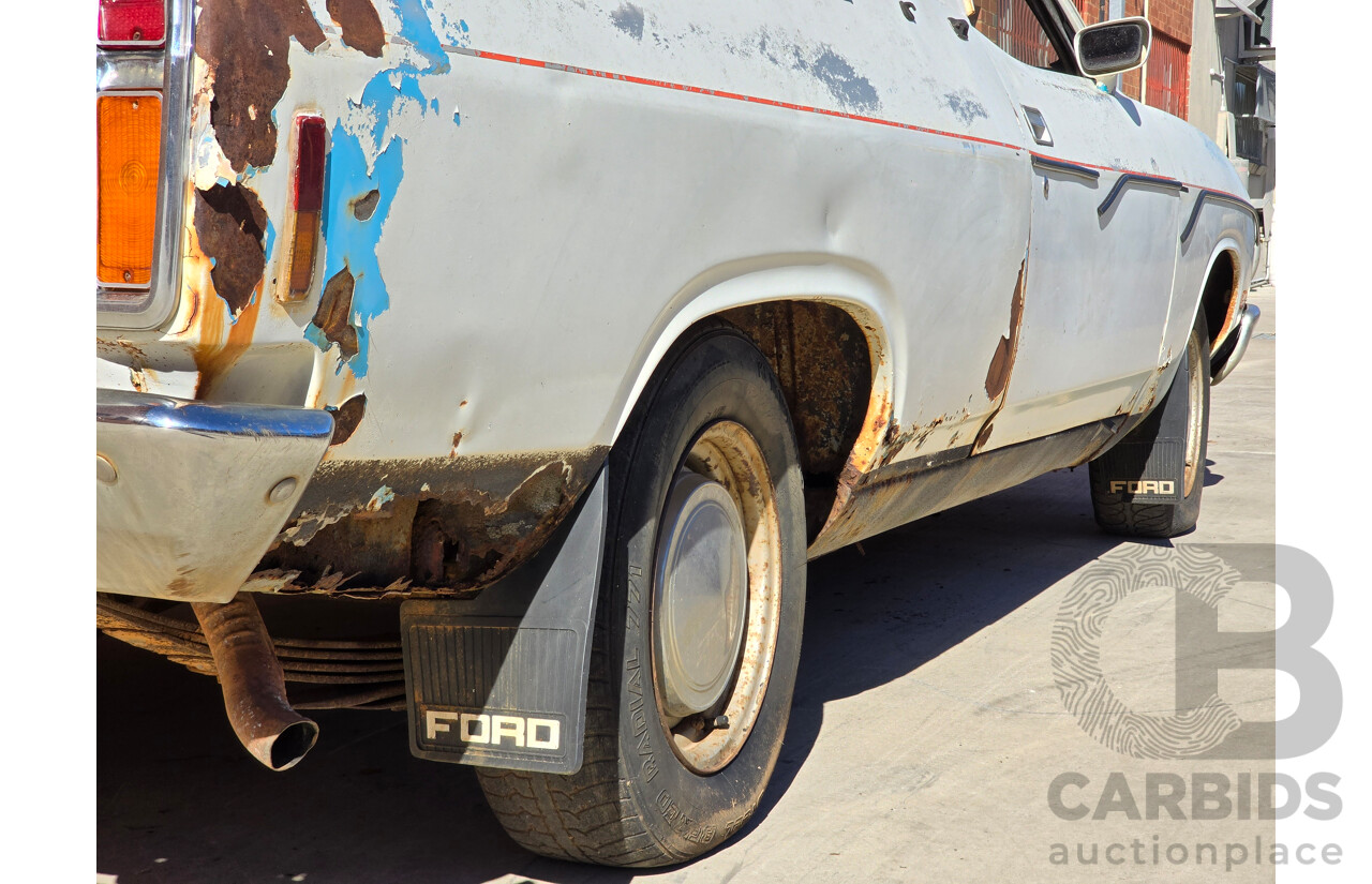 9/1978 Ford XC Falcon 2d Utility Sno White 3.3L