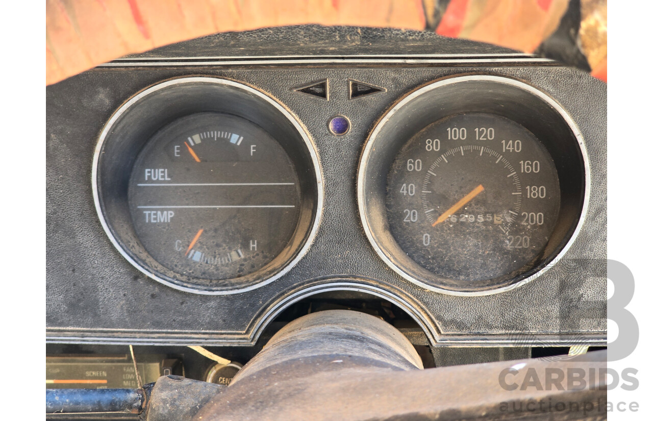 9/1978 Ford XC Falcon 2d Utility Sno White 3.3L