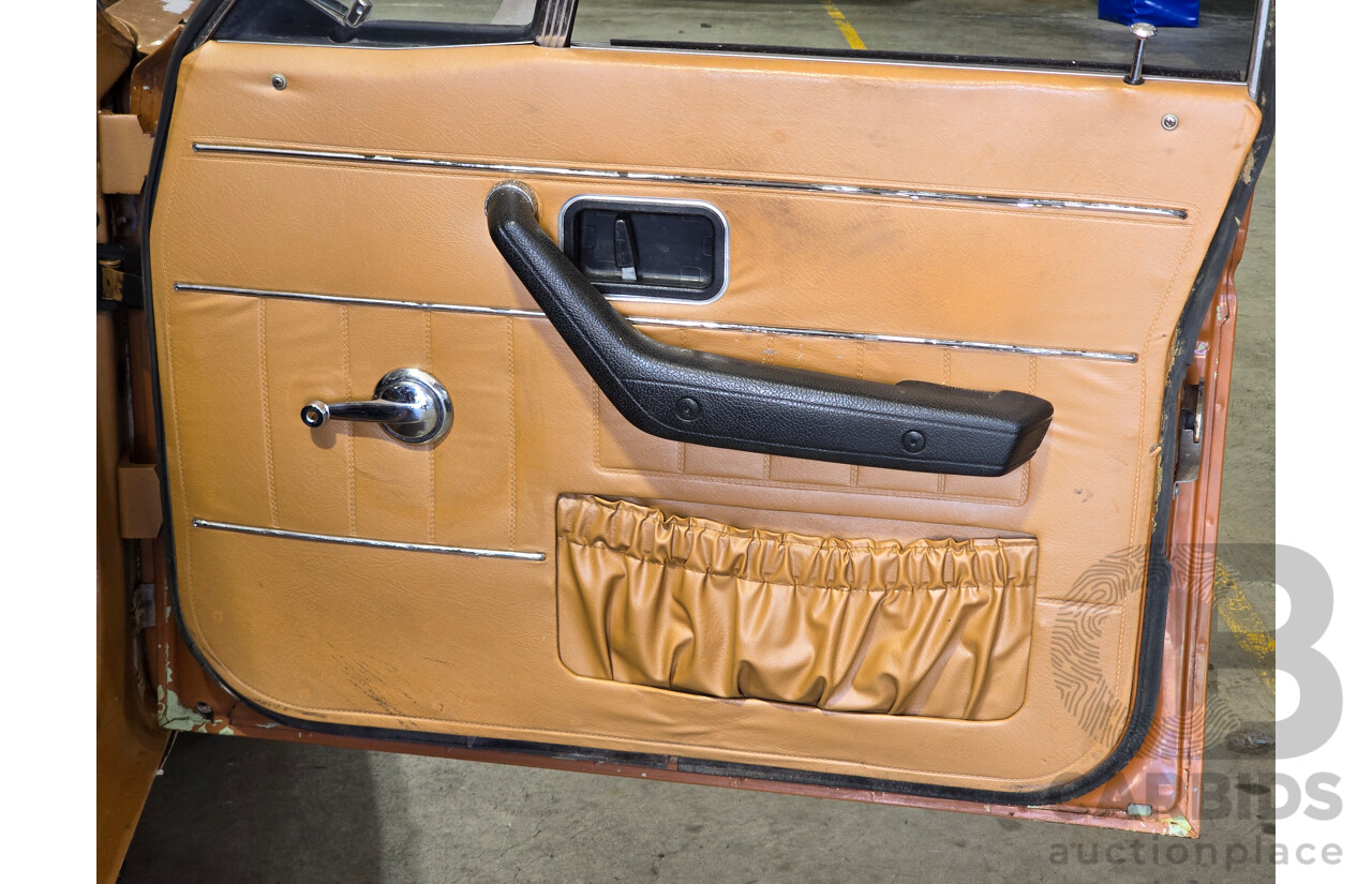 3/1972 Volvo 164 4d Sedan Orange 3.0L