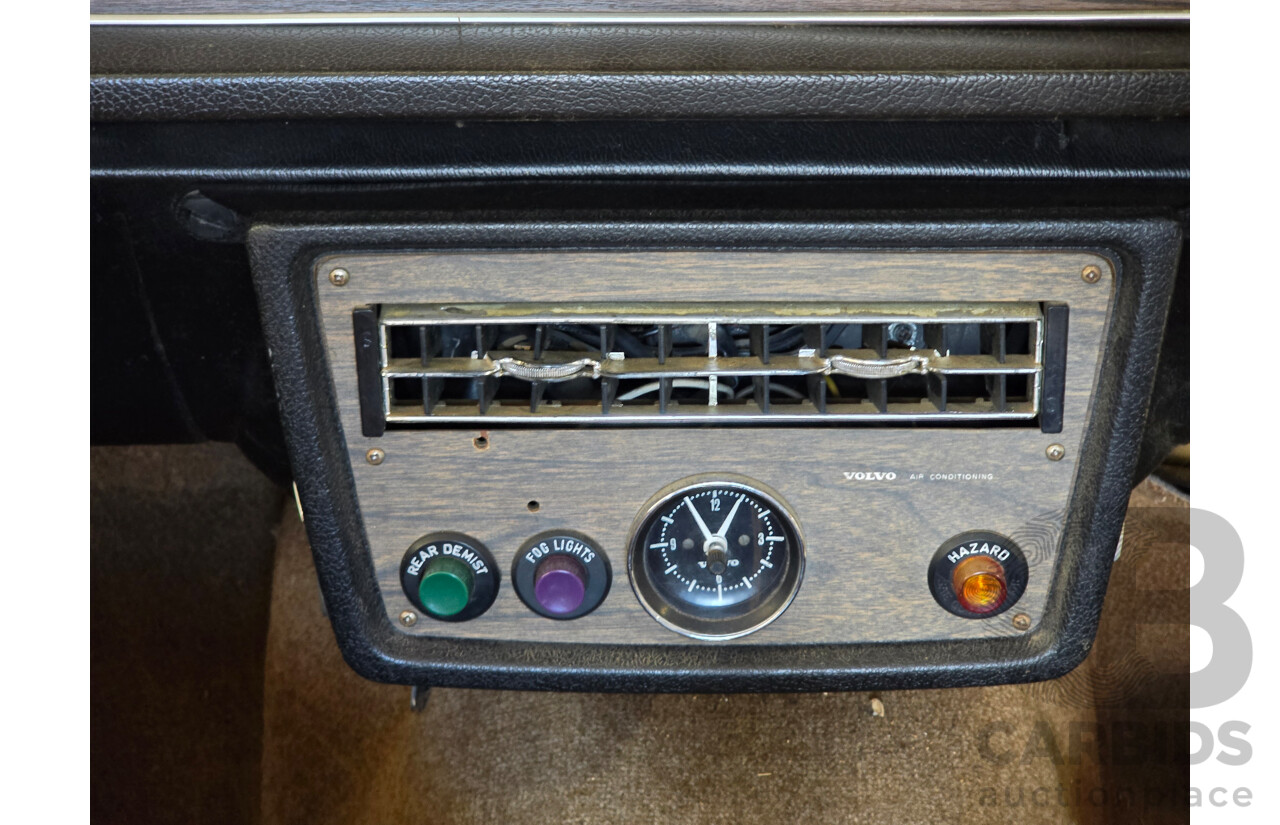 3/1972 Volvo 164 4d Sedan Orange 3.0L