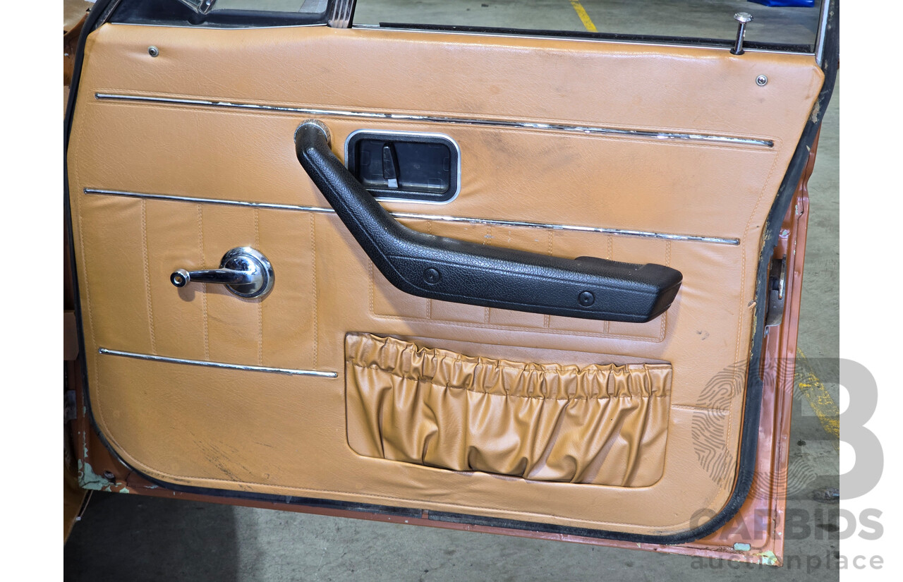 3/1972 Volvo 164 4d Sedan Orange 3.0L