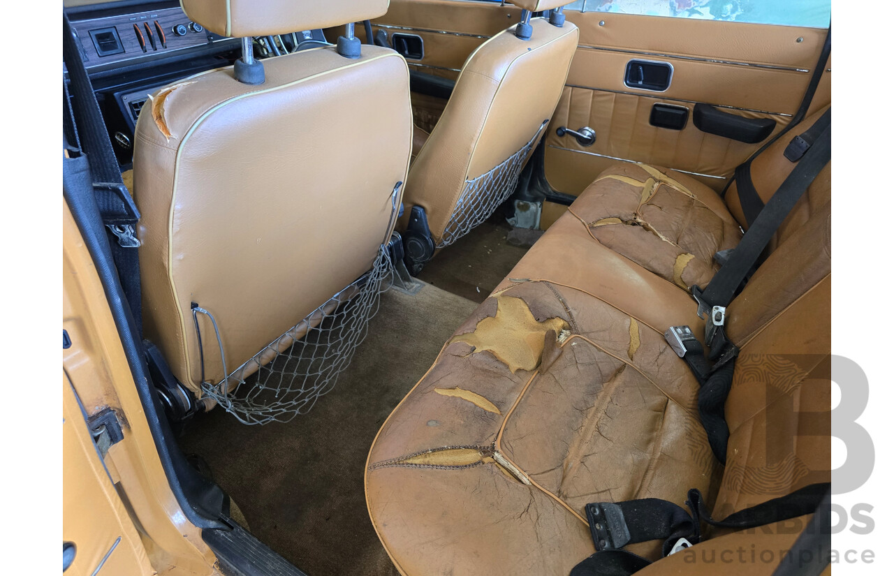 3/1972 Volvo 164 4d Sedan Orange 3.0L