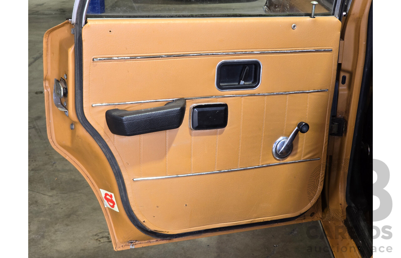 3/1972 Volvo 164 4d Sedan Orange 3.0L