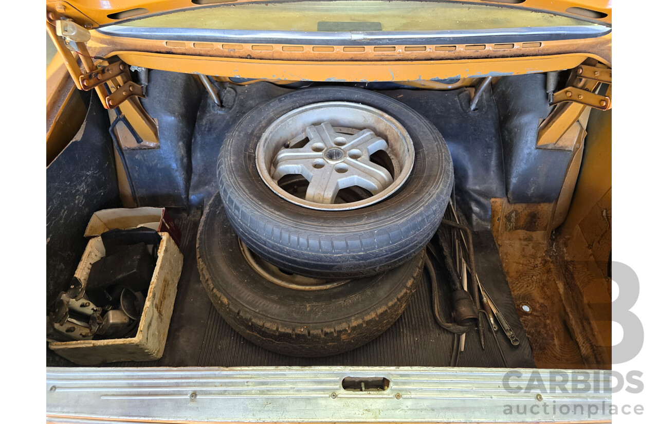 3/1972 Volvo 164 4d Sedan Orange 3.0L