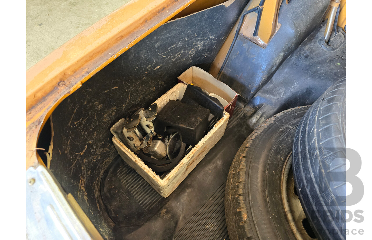 3/1972 Volvo 164 4d Sedan Orange 3.0L